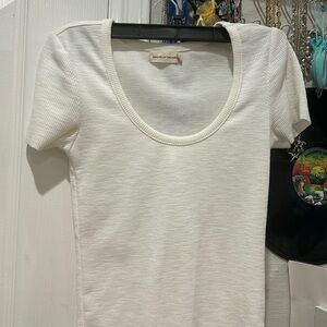 xs scoop neck baby tee